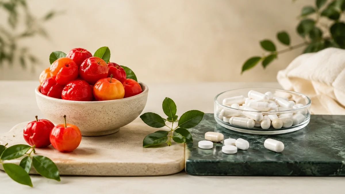 acerola o vitamina c quale scegliere