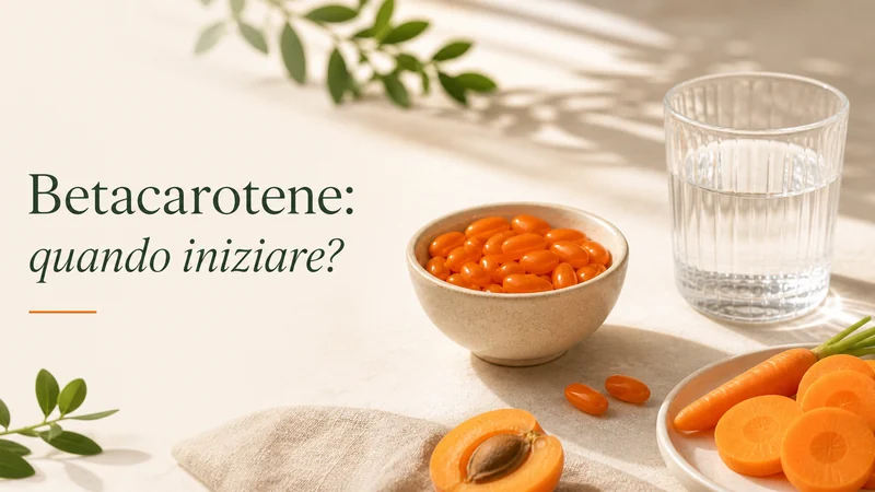 betacarotene quanto tempo prima del periodo estivo