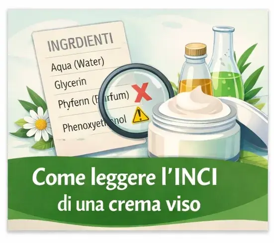 Come leggere davvero l’INCI di una crema viso
