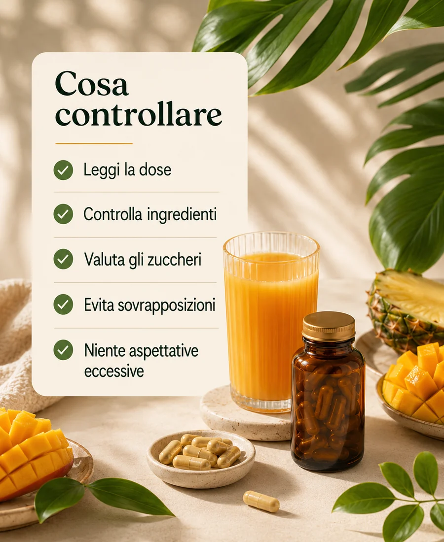 Checklist pratica per valutare Narosan Tropic quanta energia da? prima dell’uso
