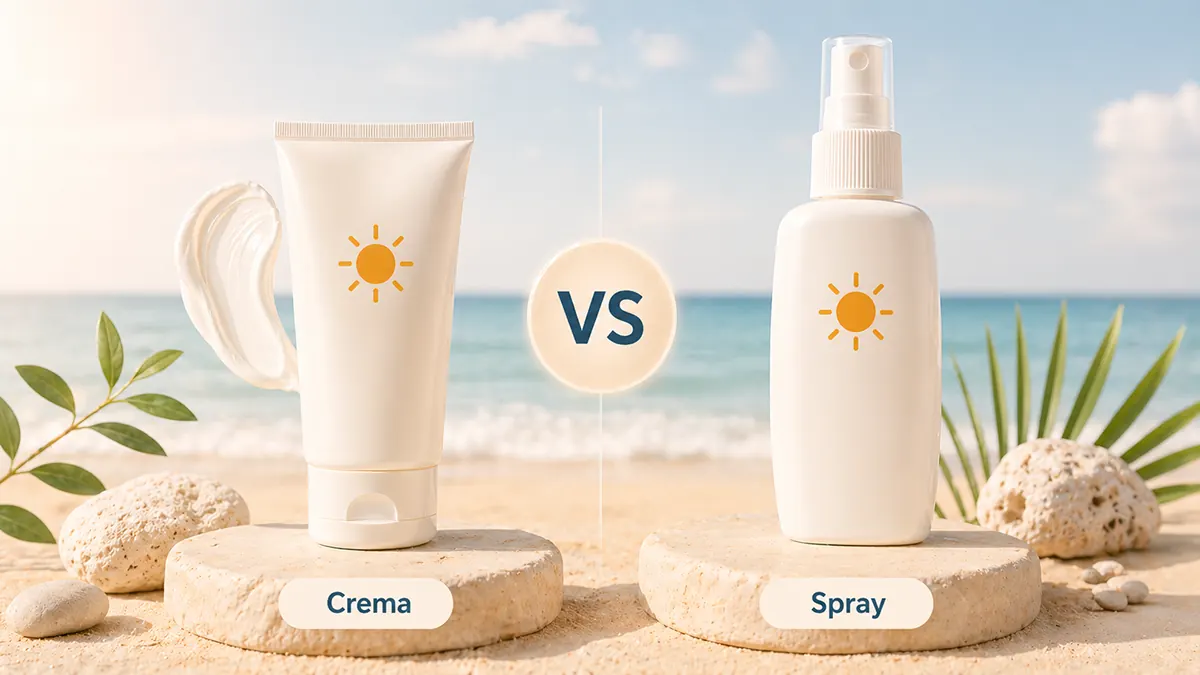 Spray solare o crema: quale protegge meglio davvero, pro e contro