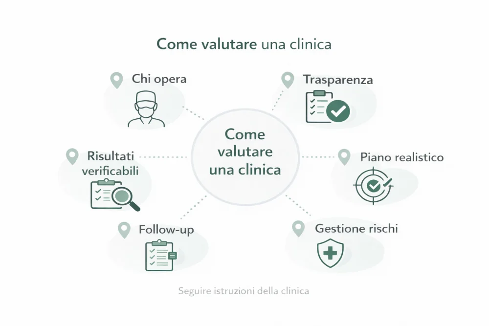 Come valutare una clinica: criteri essenziali senza marketing