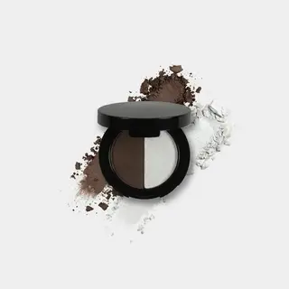 Ombretto Duo Marrone-Bianco